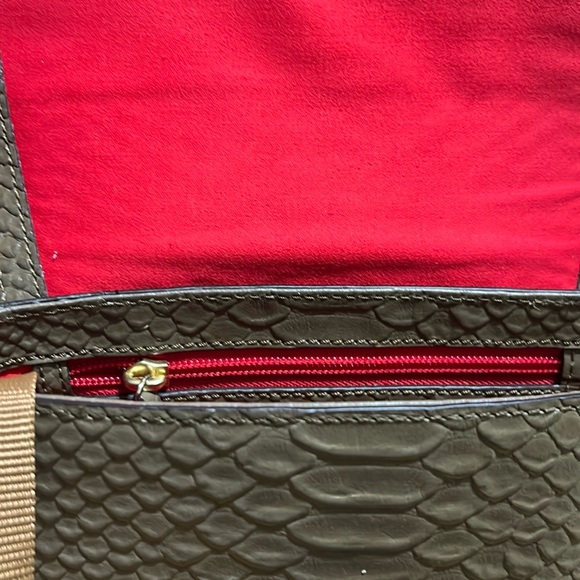 Dooney & Bourke Python-embossed Shoulder Bag - Picture 8 of 10